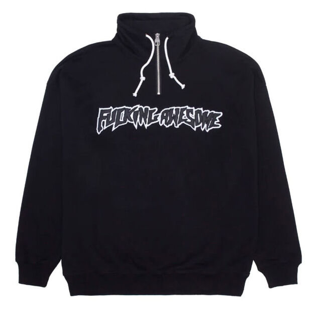 FUCKING AWESOME FA Quarter Zip Pullover スケーター ス