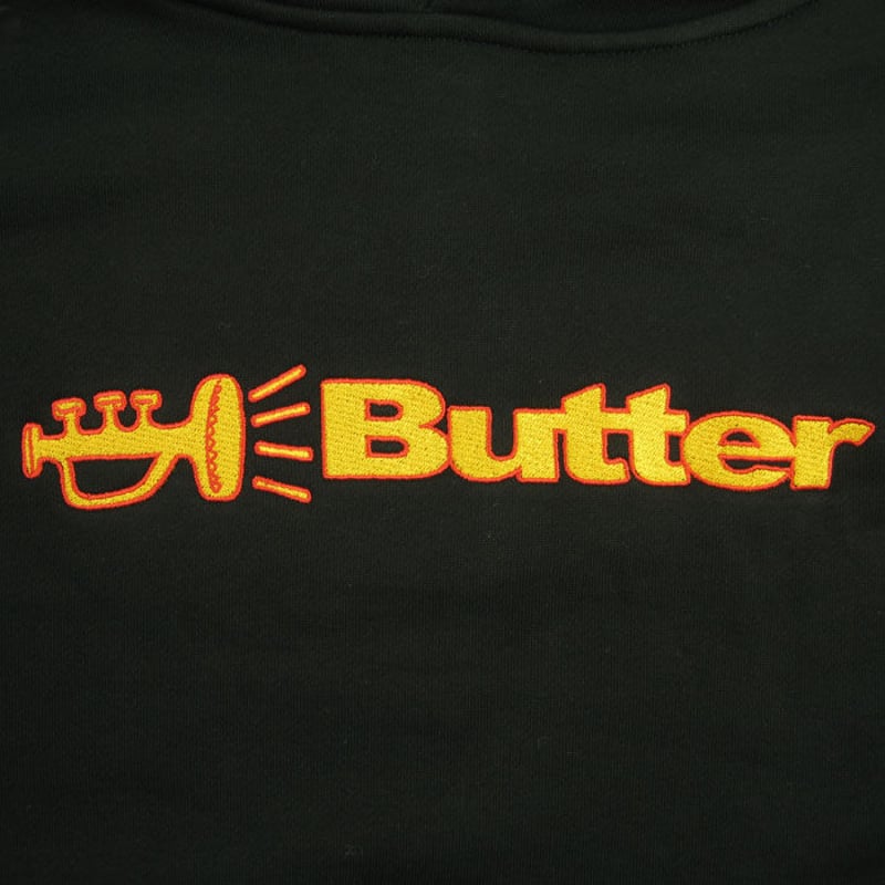 BUTTER GOODS Horn Embroidered Logo Pullover バタ...