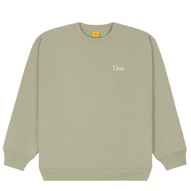 Dime CLASSIC SMALL LOGO CREWNECK L