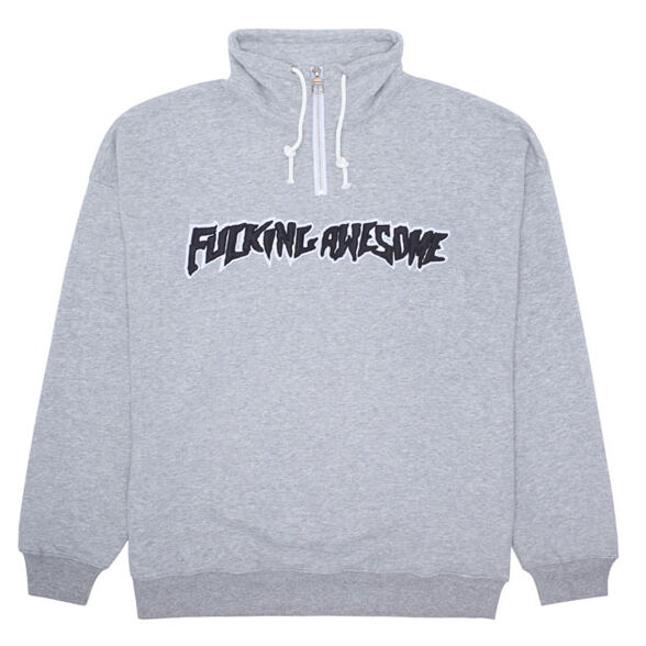 入手困難】【Fucking Awesome】ハーフジップ スウェット 【公式通販】