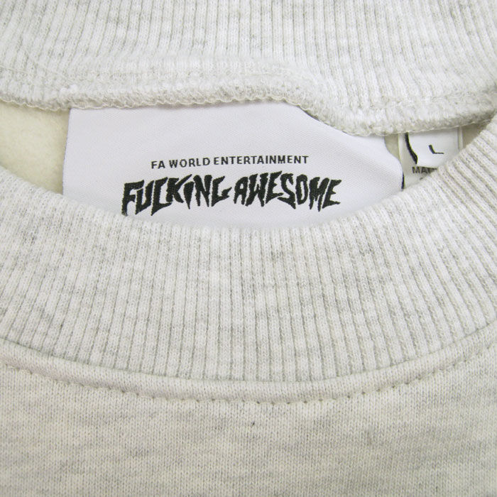 FUCKING AWESOME Gum Stamp Crewneck スケーター ストリート...