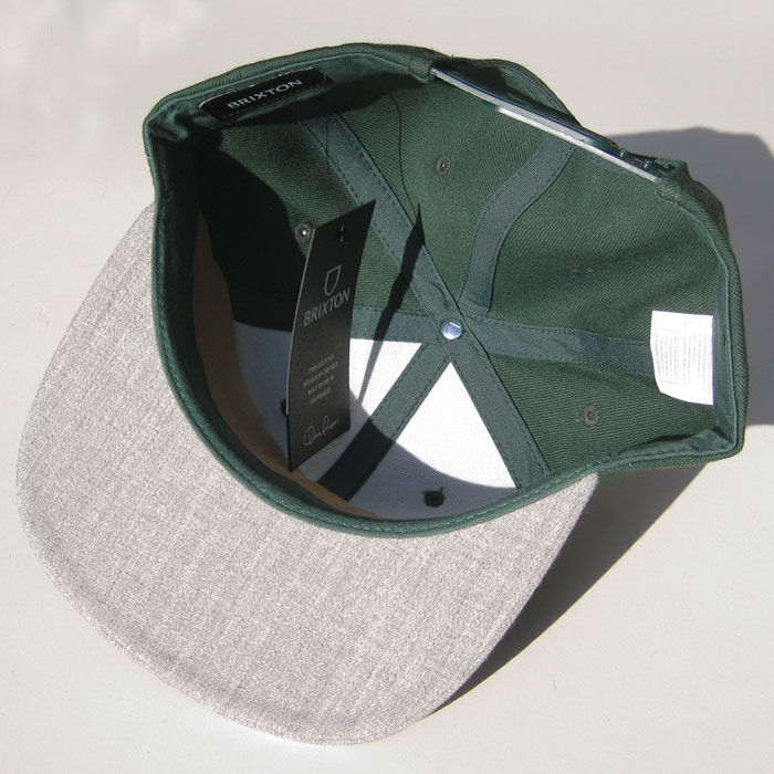 BRIXTON CAP ブリクストン キャップ OATH III SNAPBACK Pine...