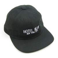 HOTEL BLUE LOGO HAT ホテルブルー  キャップ  メンズ 帽子 BLACK HB34