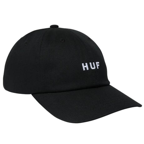 HUF HUF SET OG CV 6 PANEL HAT ハフ ストラップバック キャップ 帽子 BLACK HUF312