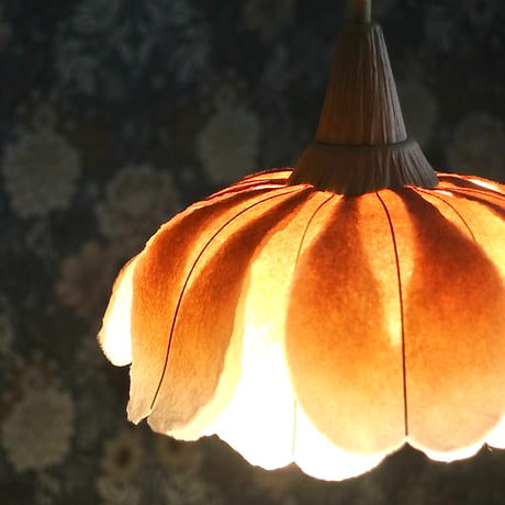 薔薇ブラケットランプ／ピンクベージュ