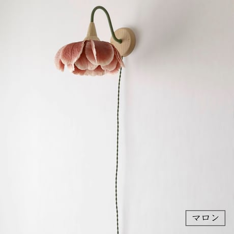 薔薇ブラケットランプ