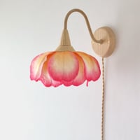 薔薇オレンジ&ピンク／ブラケットランプ