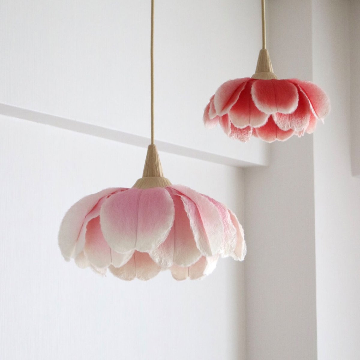 【 希少 】ヴィンテージ  高さ46.5 ㎝  調光式  薔薇柄シェード ランプ 薔薇／Mサイズ | Lamps&Garden