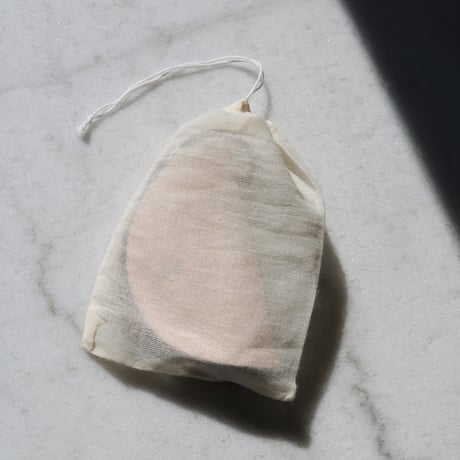 Leather half moon keycase