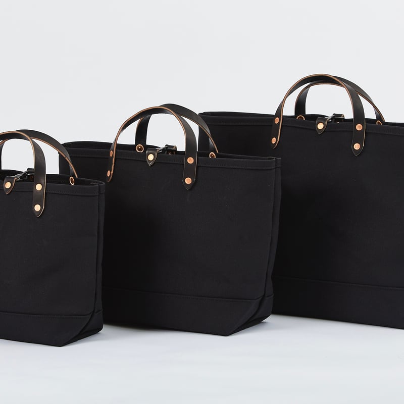 Boat tote｜Medium all black | KEESE