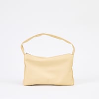 Leather handbag｜Medium beige + Leather pouch