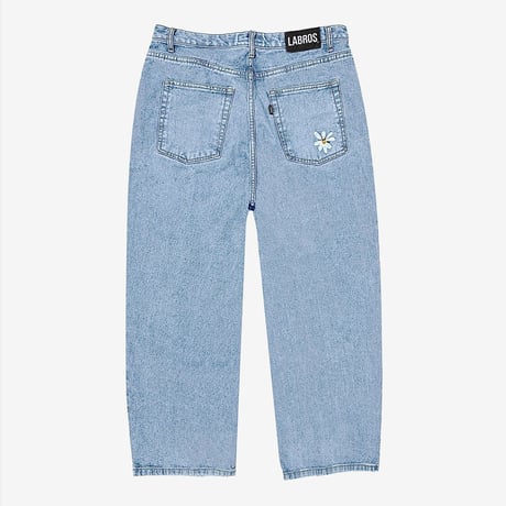 Smart Daisy Baggy Jeans (Light Indigo)