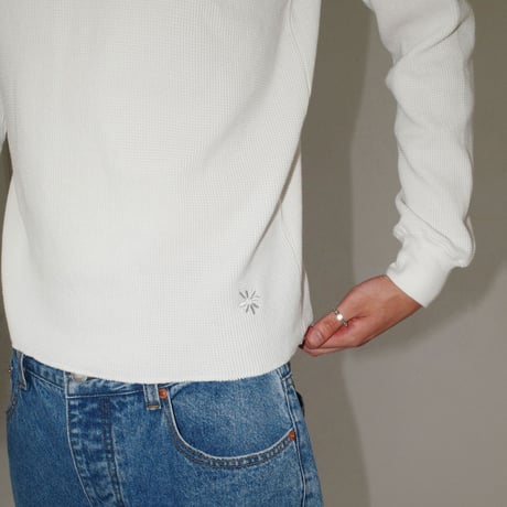 Horse Thermal LS Tee (White)
