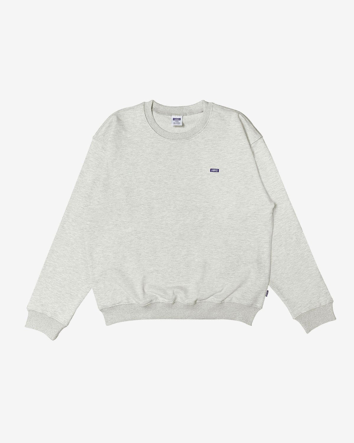 Small Box Logo Crewneck (Grey) | Labros Japan