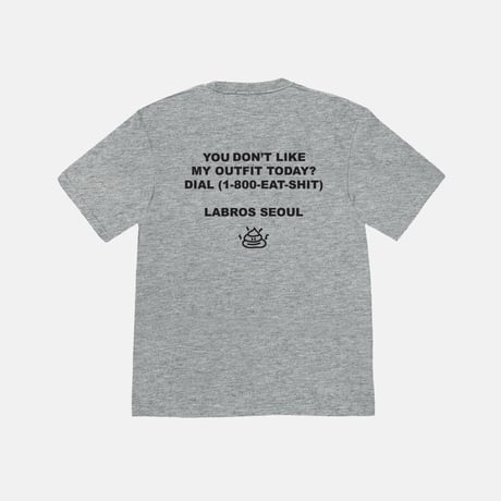Number Tee (Grey)