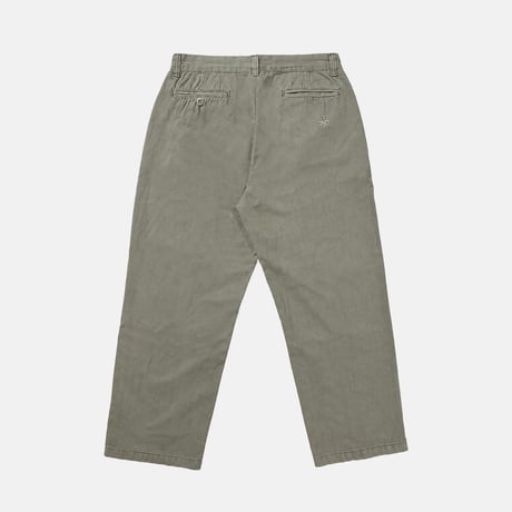 Tuck Symbol Pants (Light Gray)
