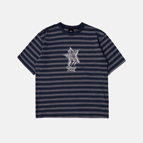 Star Voyage Stripe Tee (Navy)