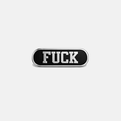 Fuck Pin (Black)