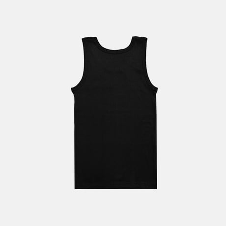Rubber Patch Tank Top (Black)