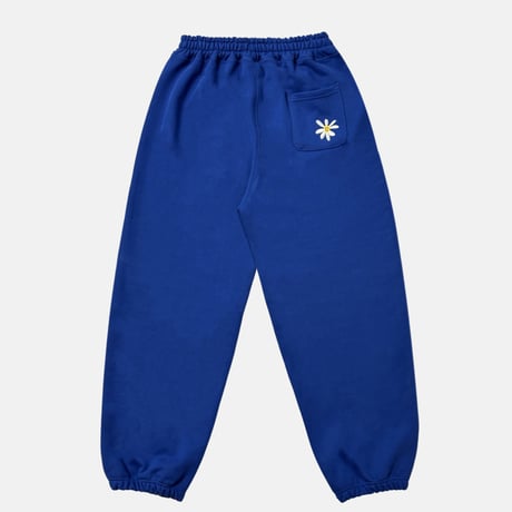 Daisy Terry Sweat Pants (Blue)