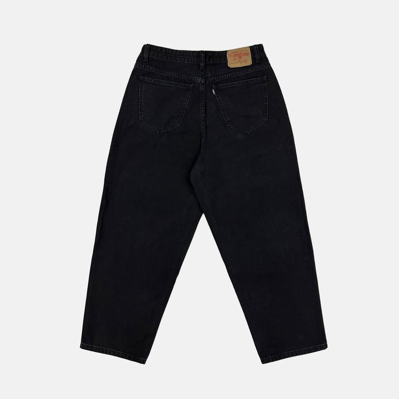 Bubble Arc Logo Jeans (Black) | Labros Japan Bubble Arc Logo Jeans (Black) | Labros Japan