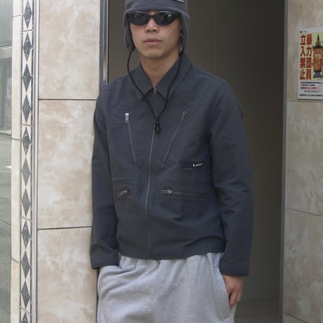 Multi Pocket Field Jacket (Charcoal)