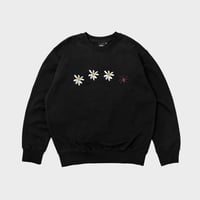 4 Daisy Crewneck (Black)