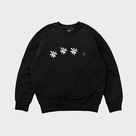 4 Daisy Crewneck (Black)