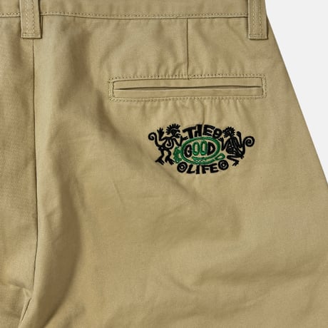 Tribal Chino Pants (Beige)