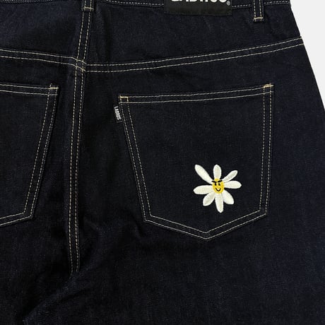 Smart Daisy Selvedge Jeans (Dark Indigo)