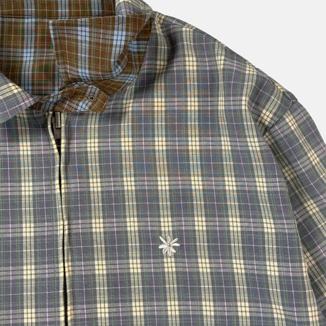 Plaid Buena Jacket (Brown/Purple)
