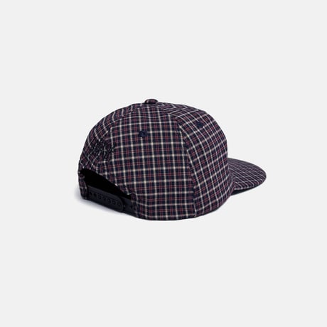 Symbol Plaid Cap (Navy)