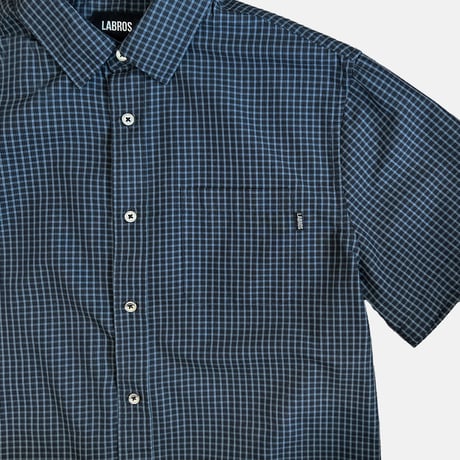 Mini Check Shirts (Navy)