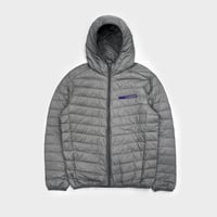 Light Weight Hooded Padded Jacket (Silver)
