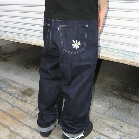 Smart Daisy Selvedge Jeans (Dark Indigo)