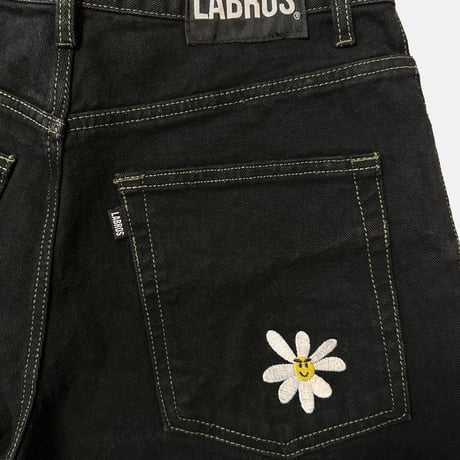 Smart Daisy Baggy Pants (Black/Olive)