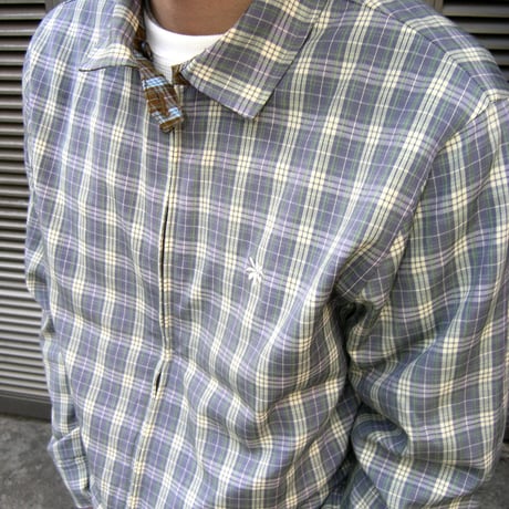 Plaid Buena Jacket (Brown/Purple)