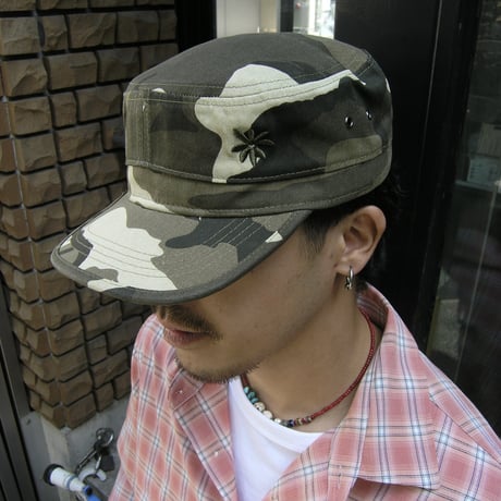 Symbol Logo Military Cap (Woodland Camo Sand)