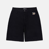 Daisy Baggy Shorts (Black)