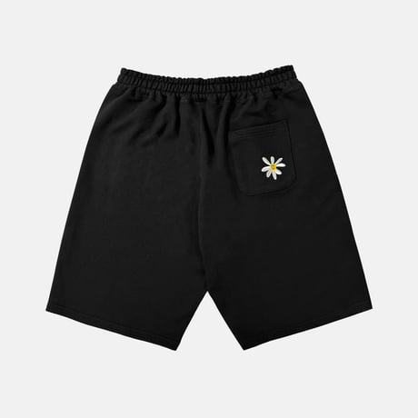 Daisy Terry Sweat Shorts (Black)