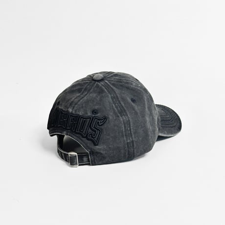 Back Panel Logo Cap (Black)