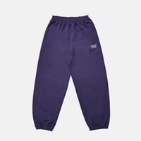 Daisy Terry Sweat Pants (Deep Purple)