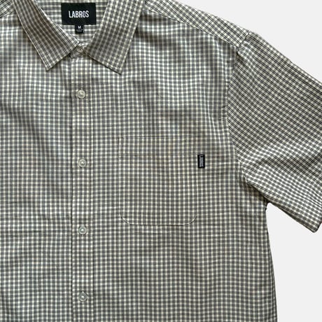 Mini Check Shirts (White)