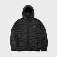 Light Weight Hooded Padded Jacket (Black)