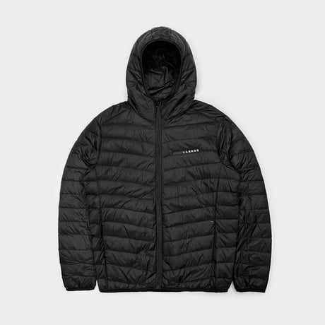 Light Weight Hooded Padded Jacket (Black)