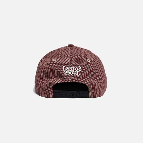 Symbol Plaid Cap (Wine)