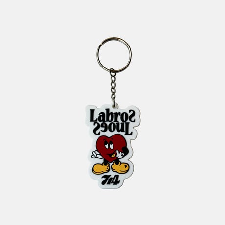 Heartie Keychain (White)