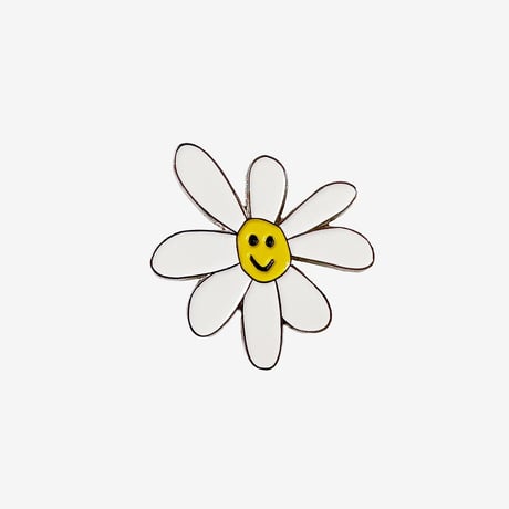 Daisy Pin (White)