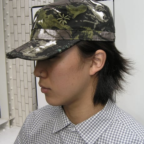 Symbol Logo Military Cap (Tree Camo Green)