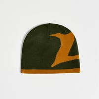 Reversible Skate L Logo Beanie (Olive)